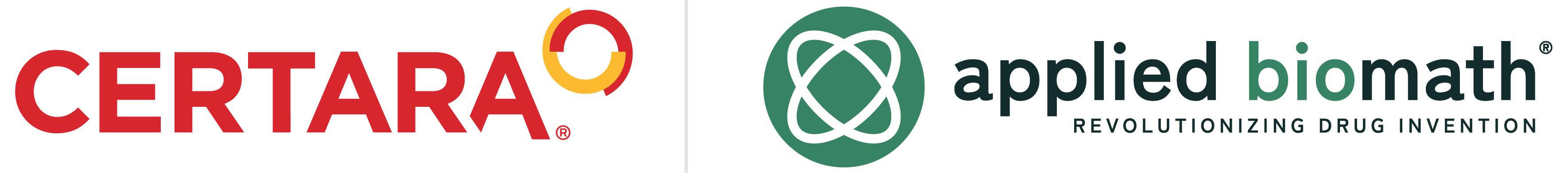 Certara and Applied BioMath logos